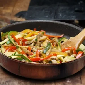 לקט ירקות סיני מוקפצים